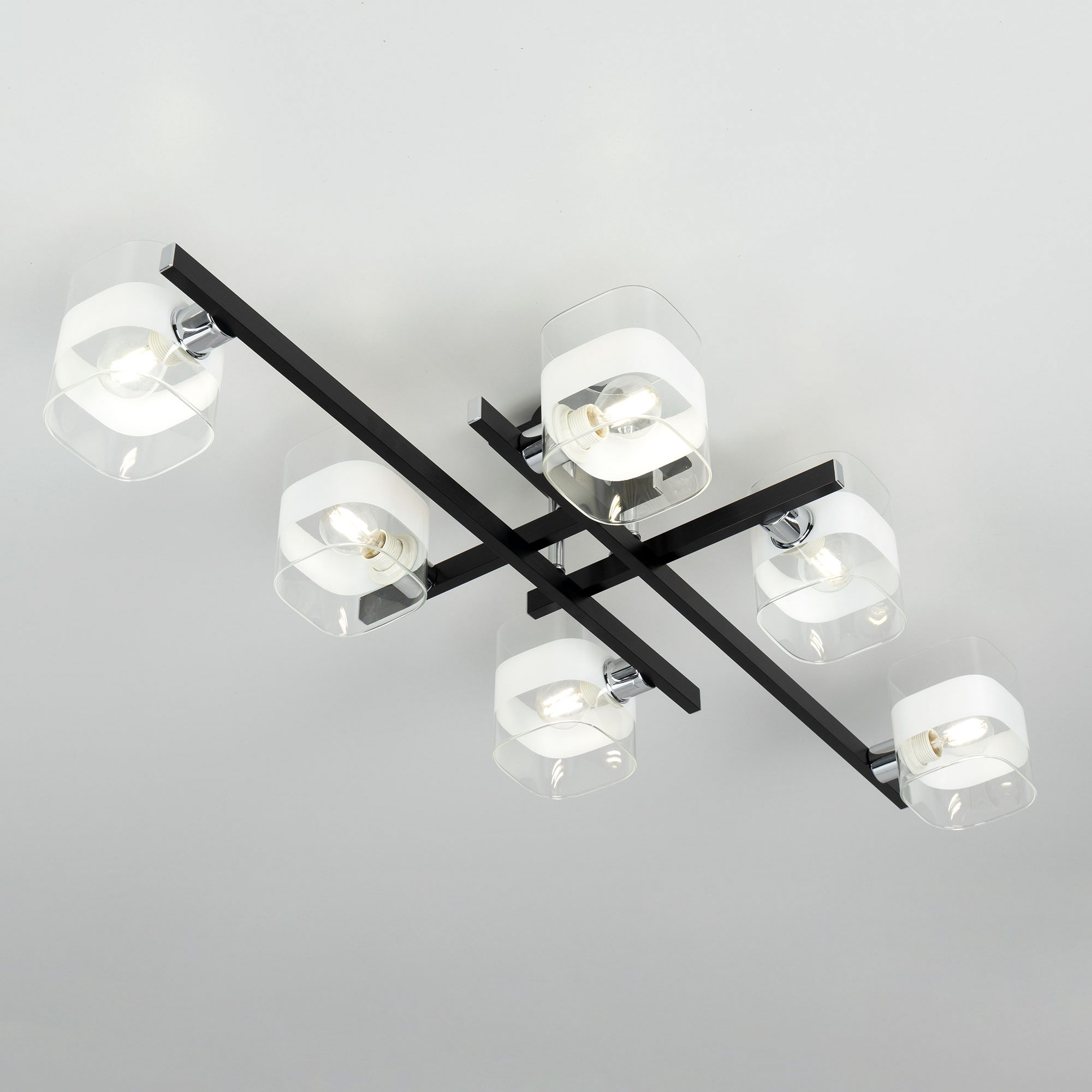 Citilux Вирта CL139262 Люстра потолочная Чёрная арт. 88868