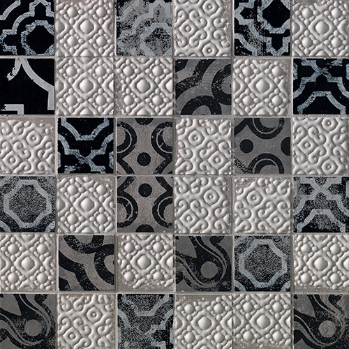 CRETA MAIOLICA GREY MOSAICO арт. 78151