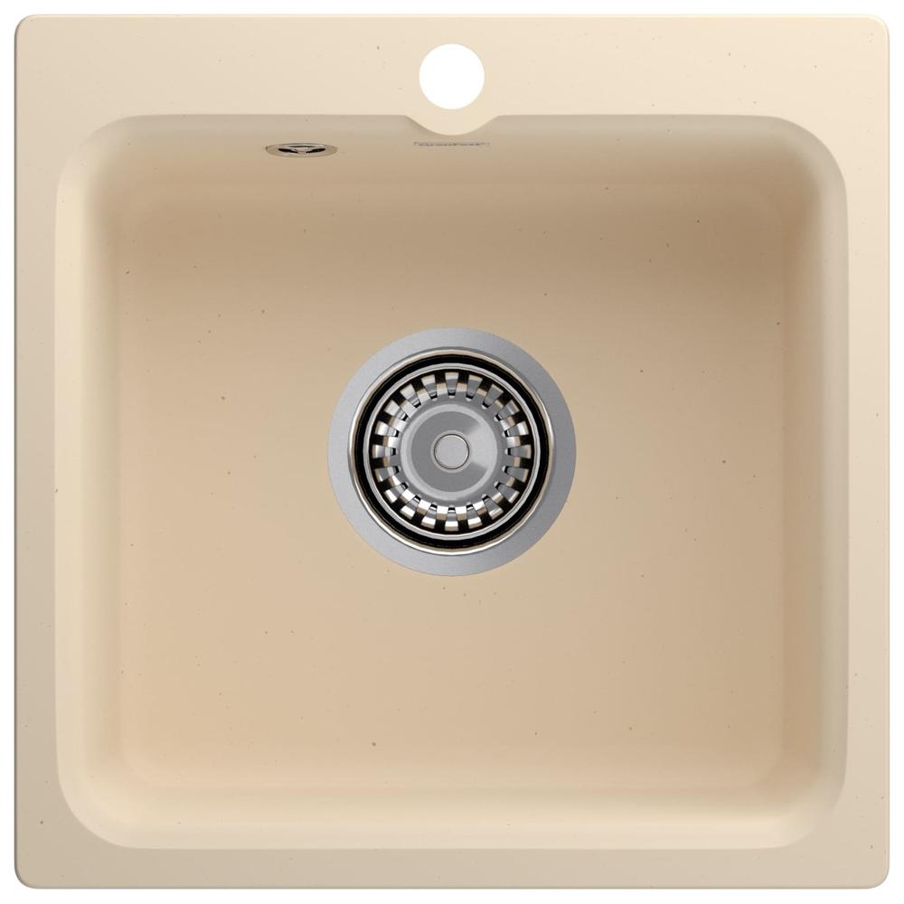 Кухонная мойка GranFest SMART 430, бежевый арт. 186845
