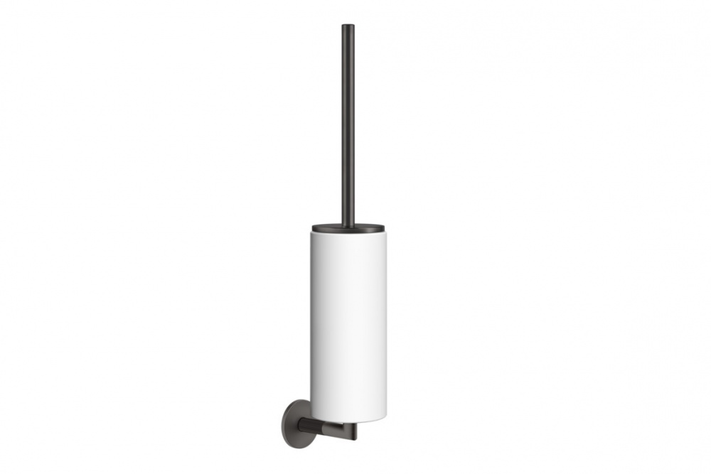 GESSI INGRANAGGIO Ершик настенный белый/Black Metal Brushed PVD арт. 30511