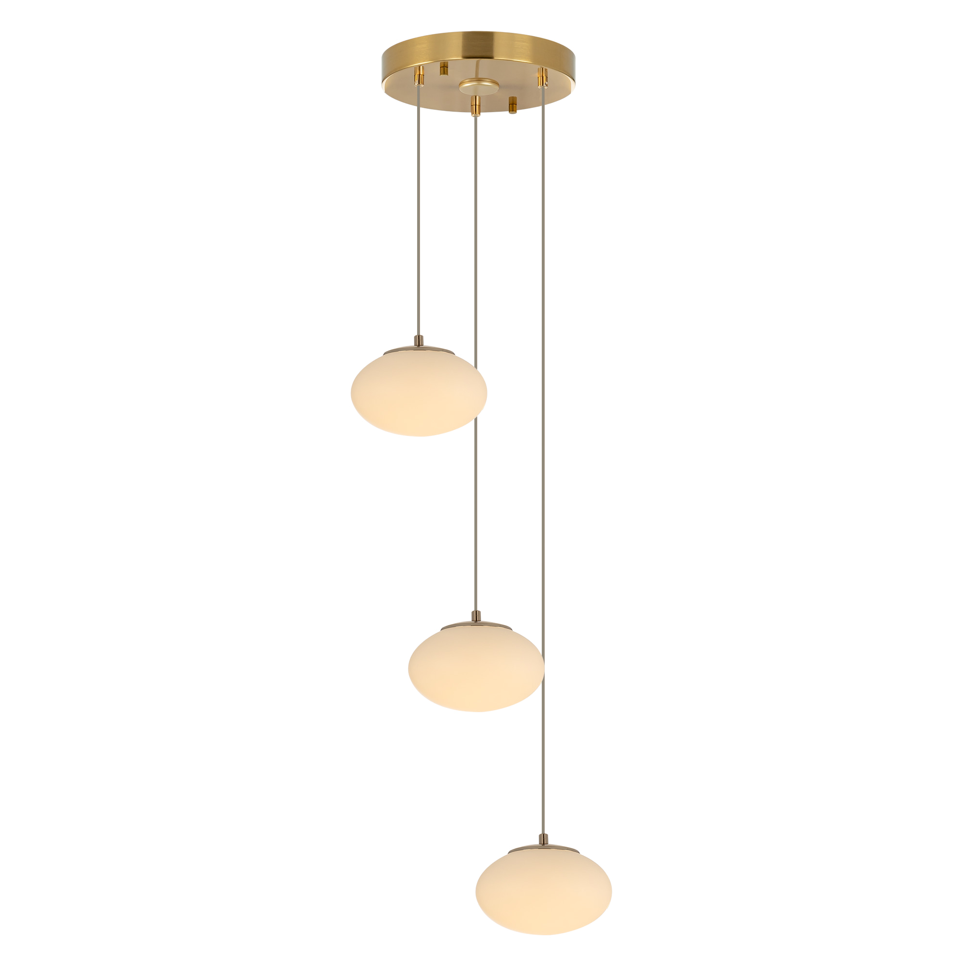 Citilux ATMAN SMART CL226A033 LED RGB Умная каскадная люстра Бронза арт. 89426