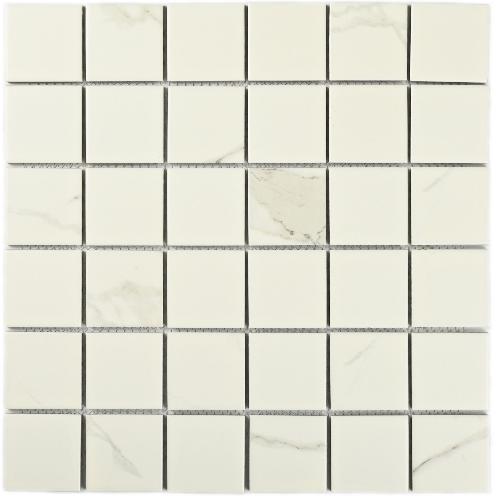 Плитка декоративная керамическая Carrara-48/Каррара-48 6*48*48 303*303 арт. 90662