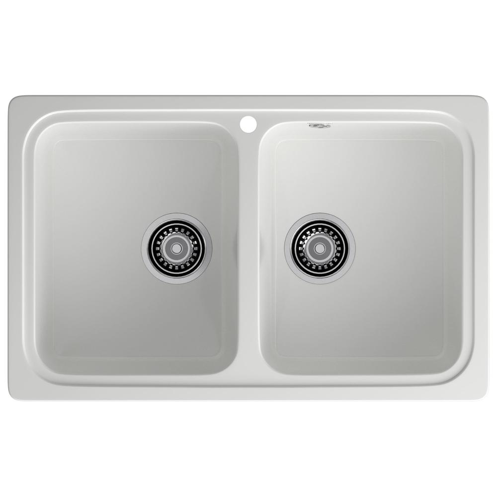 Кухонная мойка GranFest STANDART 780K, иней арт. 186759