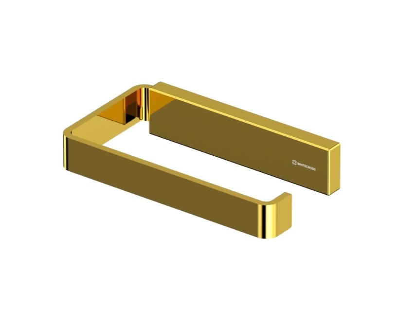 WHITECROSS cubo Держатель туалетной бумаги, золото арт. 31651
