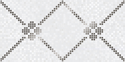 Керамическая плитка Пиксель белый / Декор 31.5*63 Pixel blanco 1c арт. 72500