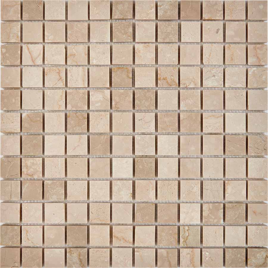 PIX 232 Cream marfil, чип 23x23 мм, сетка 305х305x6 мм, Полированная арт. 73761