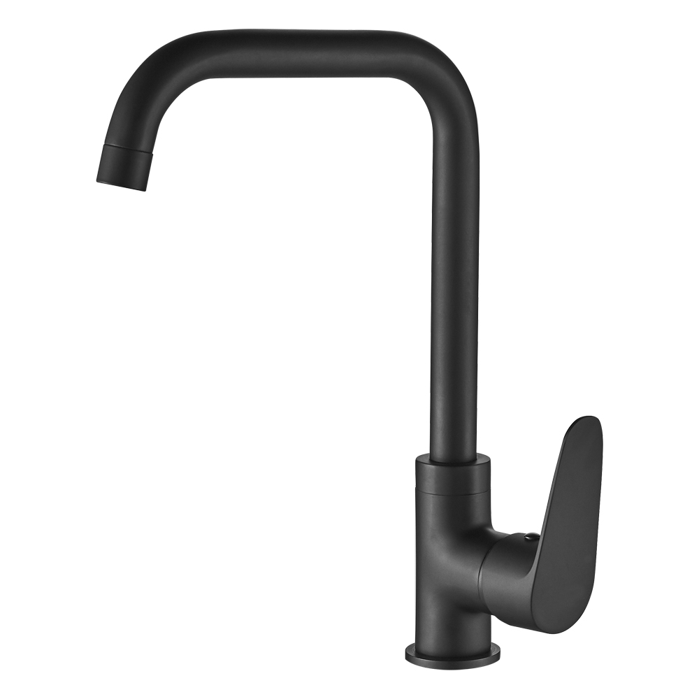Смеситель для кухни WesnaArt NOVA NOV03-150Black, черный арт. 170100