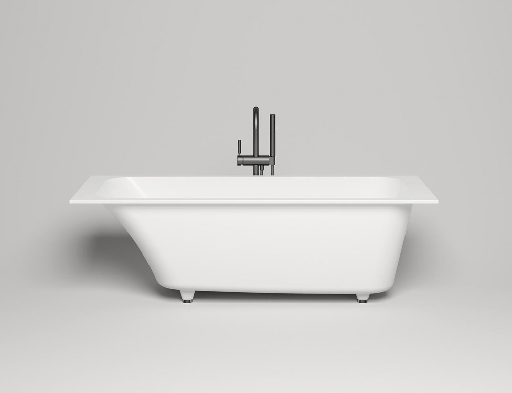 Salini ORLANDA KIT 170 Ванна встраиваемая 1700х800х600 мм, S-Sense, белый глянцевый/фурнитура белый арт. 32159