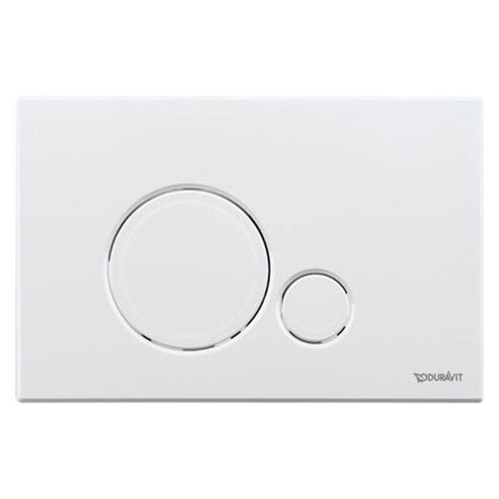 DURAVIT DuraSystem® 120 Клавиша смыва для унитаза, пластик, белый арт. 33127