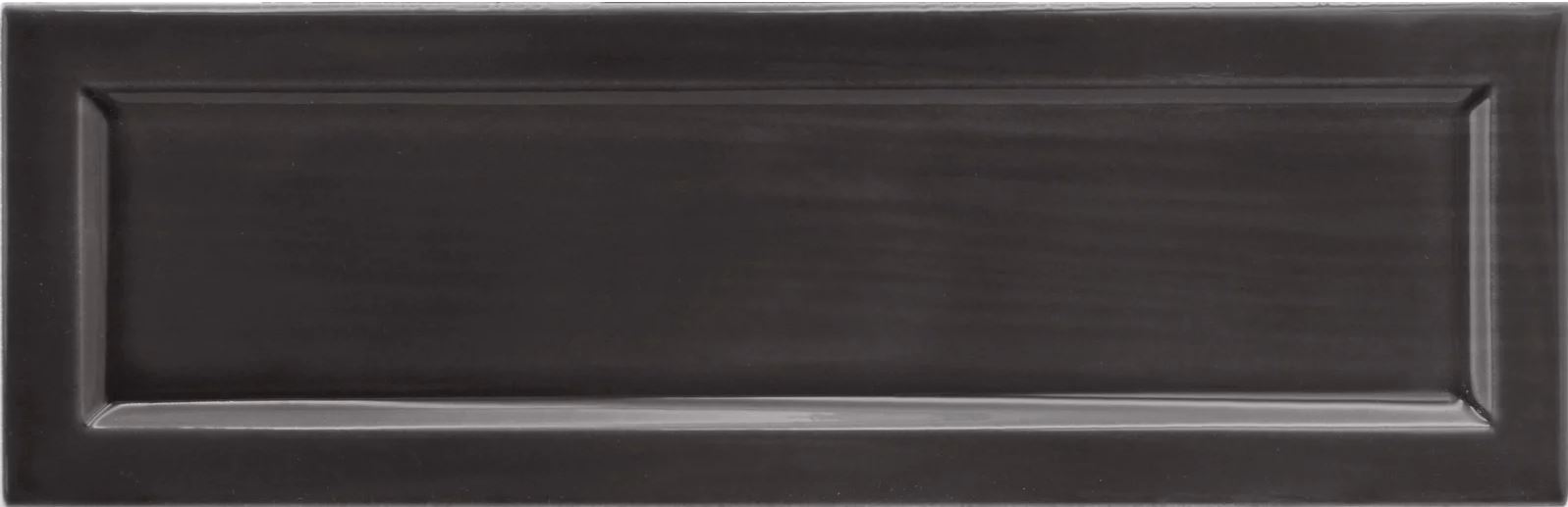 Equipe Island Настенная керамическая плитка Frame Black 6.5x20 глазурованный глянцевый арт. 70491