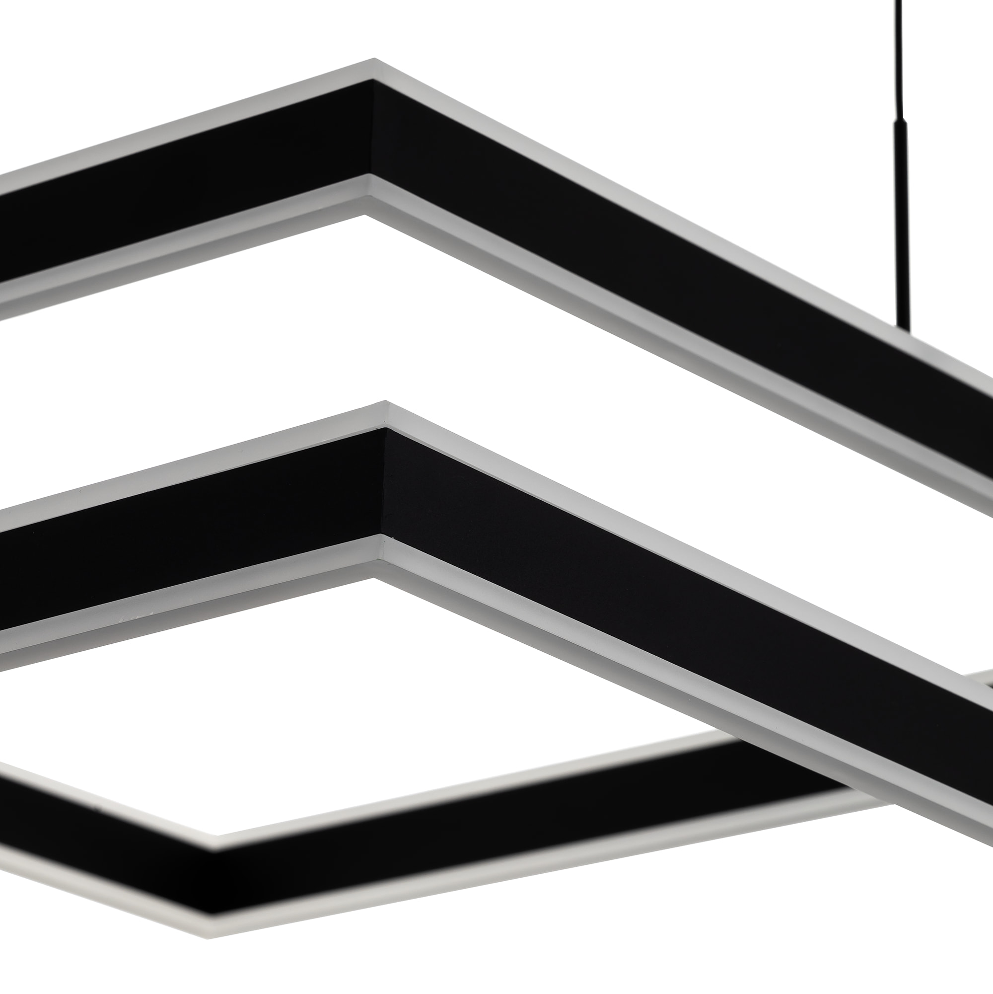 Citilux Дуэт CL719K211 LED Люстра подвесная с пультом Чёрная арт. 89063