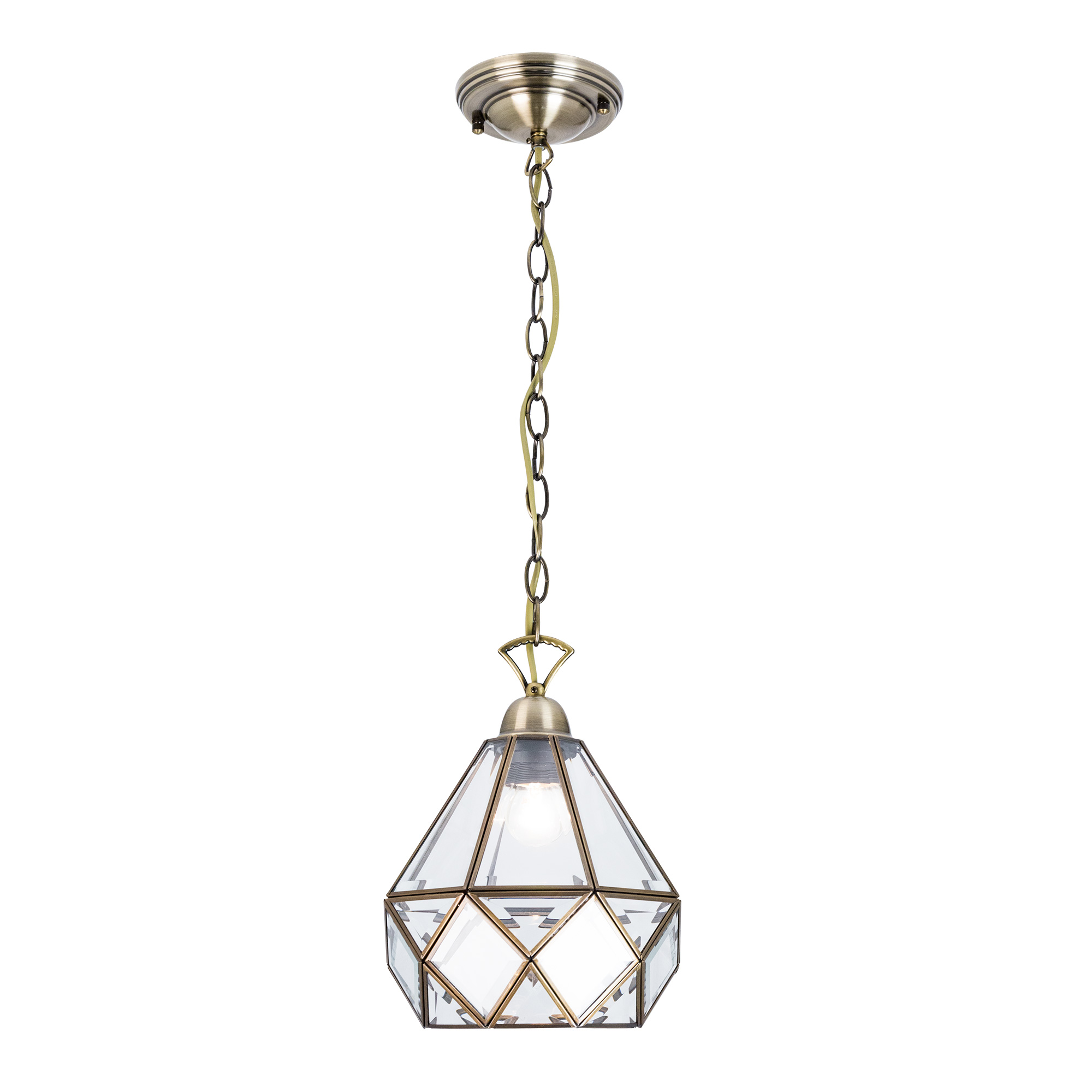 Citilux Витра-1 CL442110 Подвесной светильник витражный Бронза арт. 88062