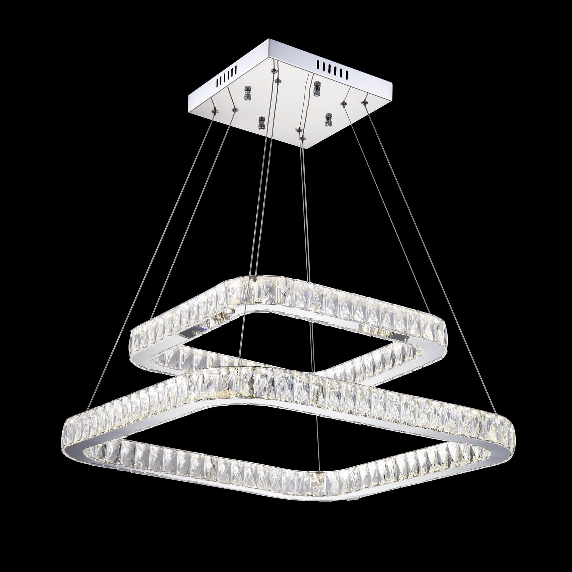 Eletto Granda EL336P70 LED Люстра хрустальная с пультом Хром арт. 88178