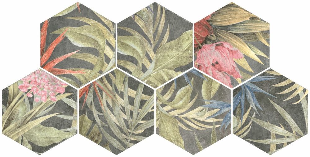 DURSTONE SIX Aruba Керамогранит Lava 23x27 глазурованный матовый арт. 192935