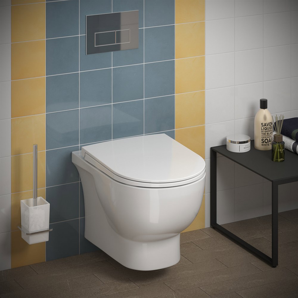 BG.Pro.seat.01/WHT Сиденье Buongiorno Pro/Бонджорно Про для унитаза, белое глянцевое арт. 196089