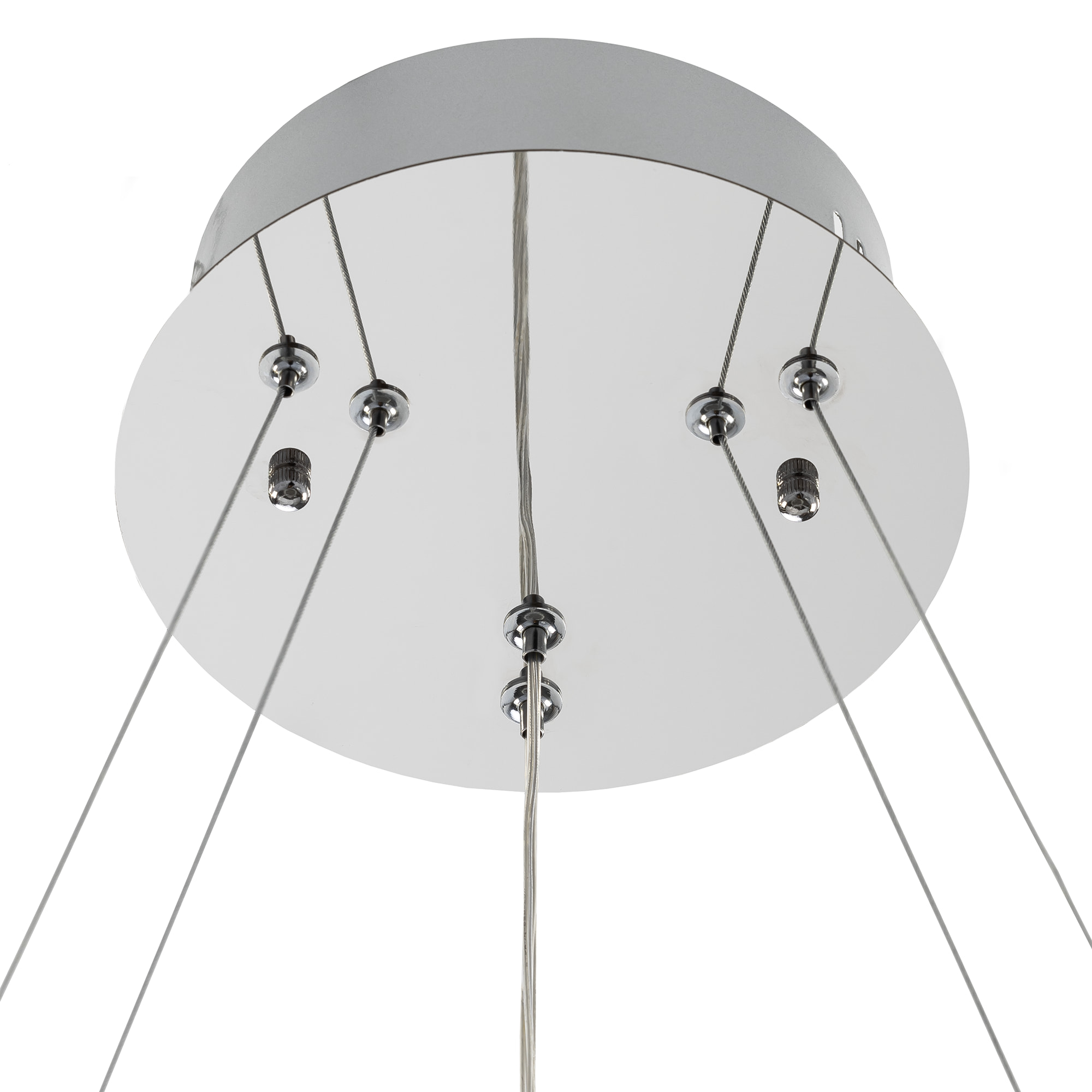Citilux Чезаре CL338381 LED Люстра хрустальная с пультом Хром арт. 89037