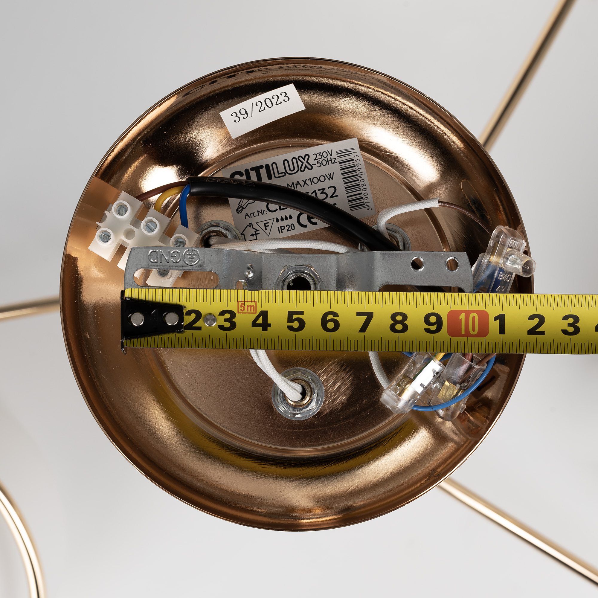Citilux Лайма CL155132 Люстра потолочная Золото арт. 88007