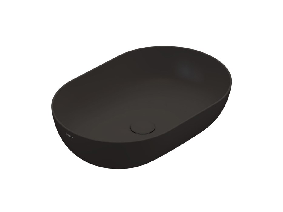 GLOBO T-EDGE Раковина на столешницу 60х41хh16 см, SK Smoke арт. 36579