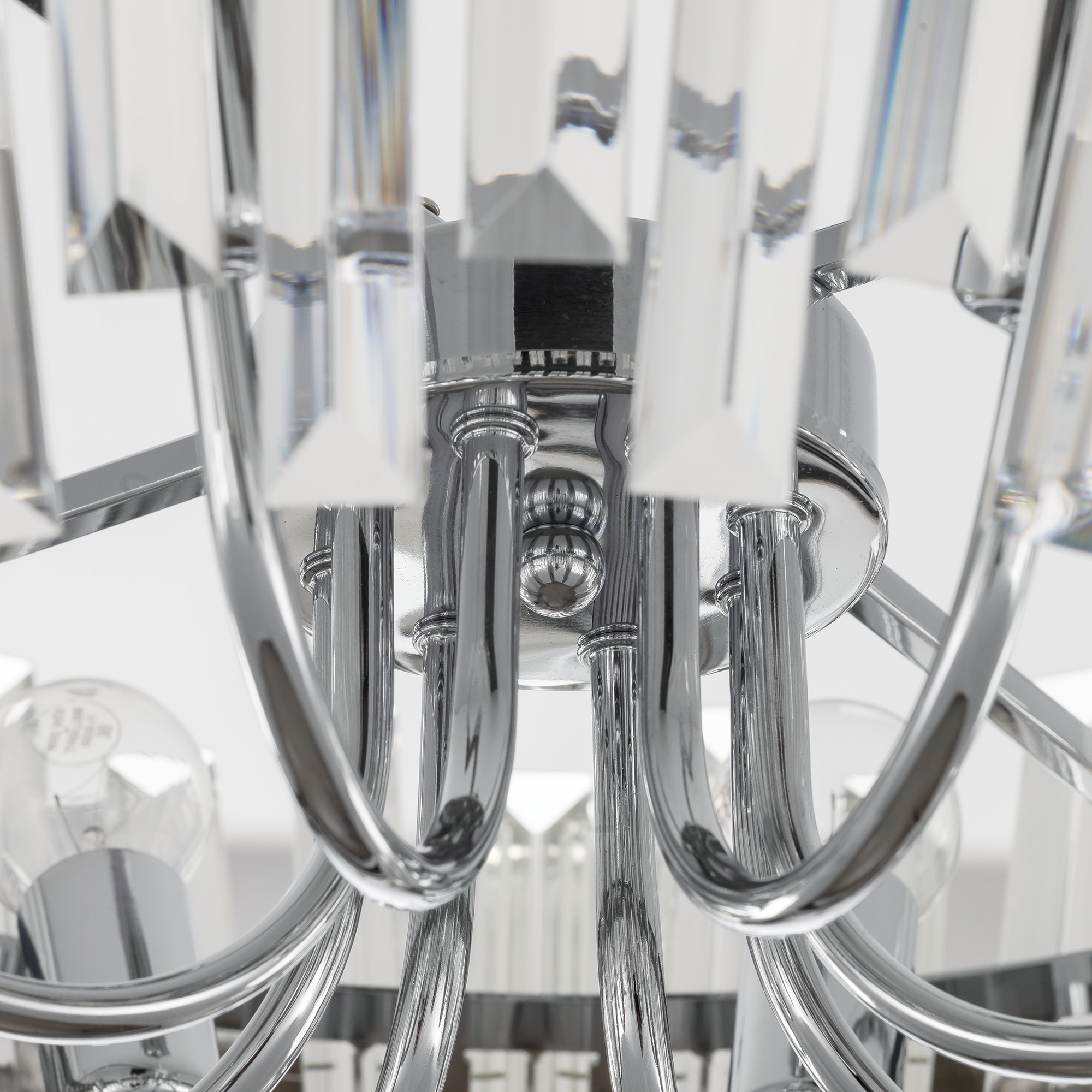 Citilux Вестерос CL307180 Люстра хрустальная потолочная Хром арт. 89225