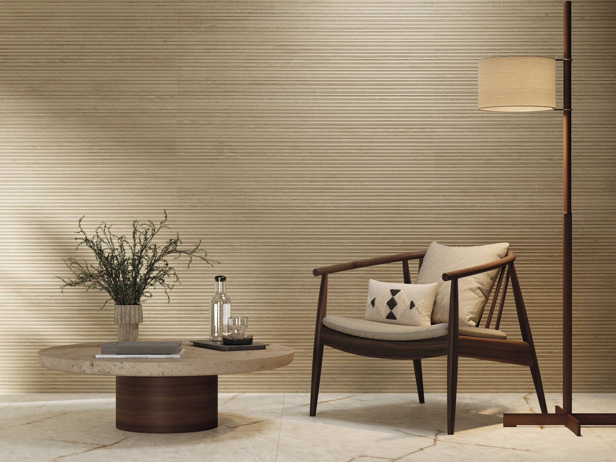 Керамическая плитка GUINEA IROKO NATURAL 45X120 8 мм арт. 58812
