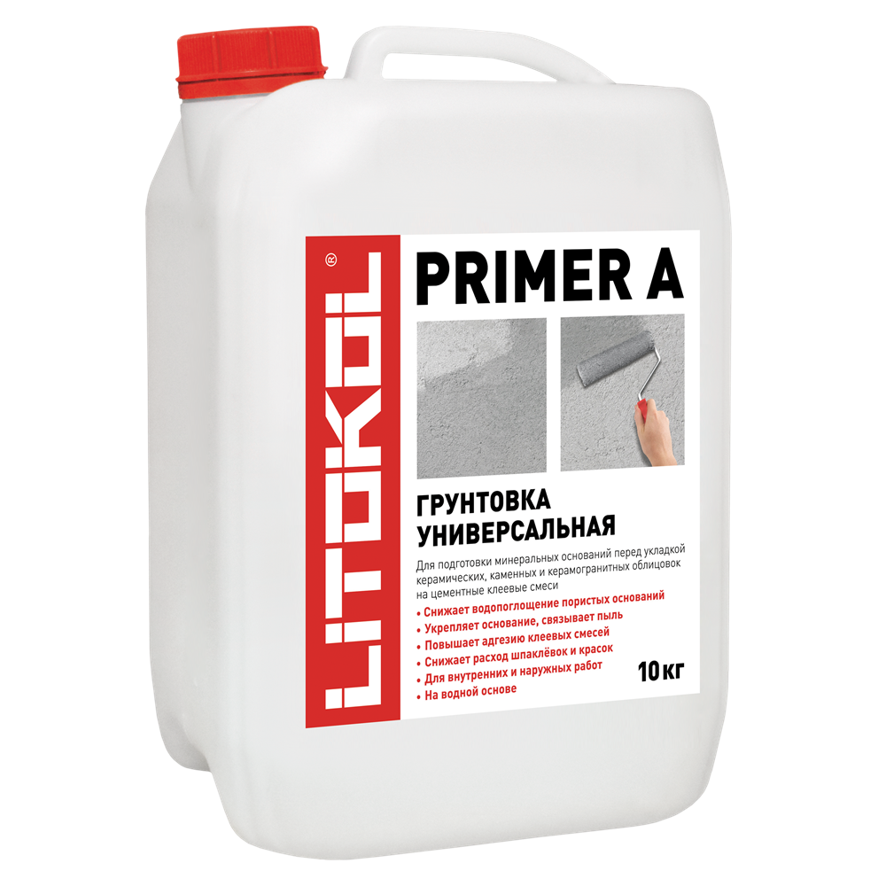 PRIMER A белый канистра 10 кг арт. 201291