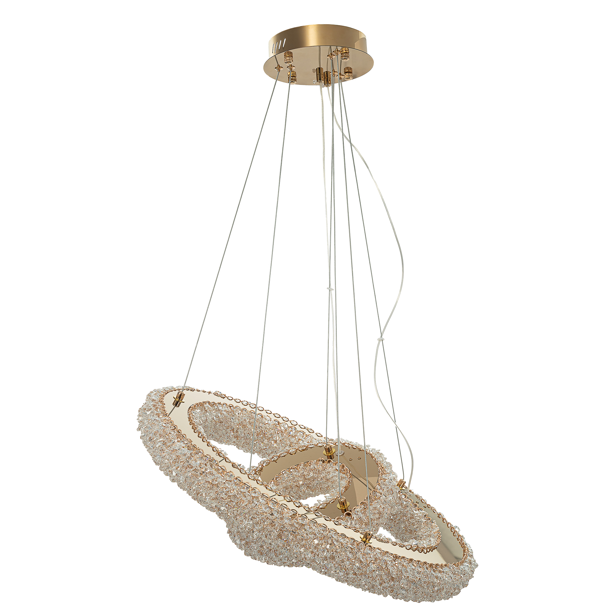 Citilux CLOUDY CL323172 LED Люстра хрустальная подвесная арт. 89699