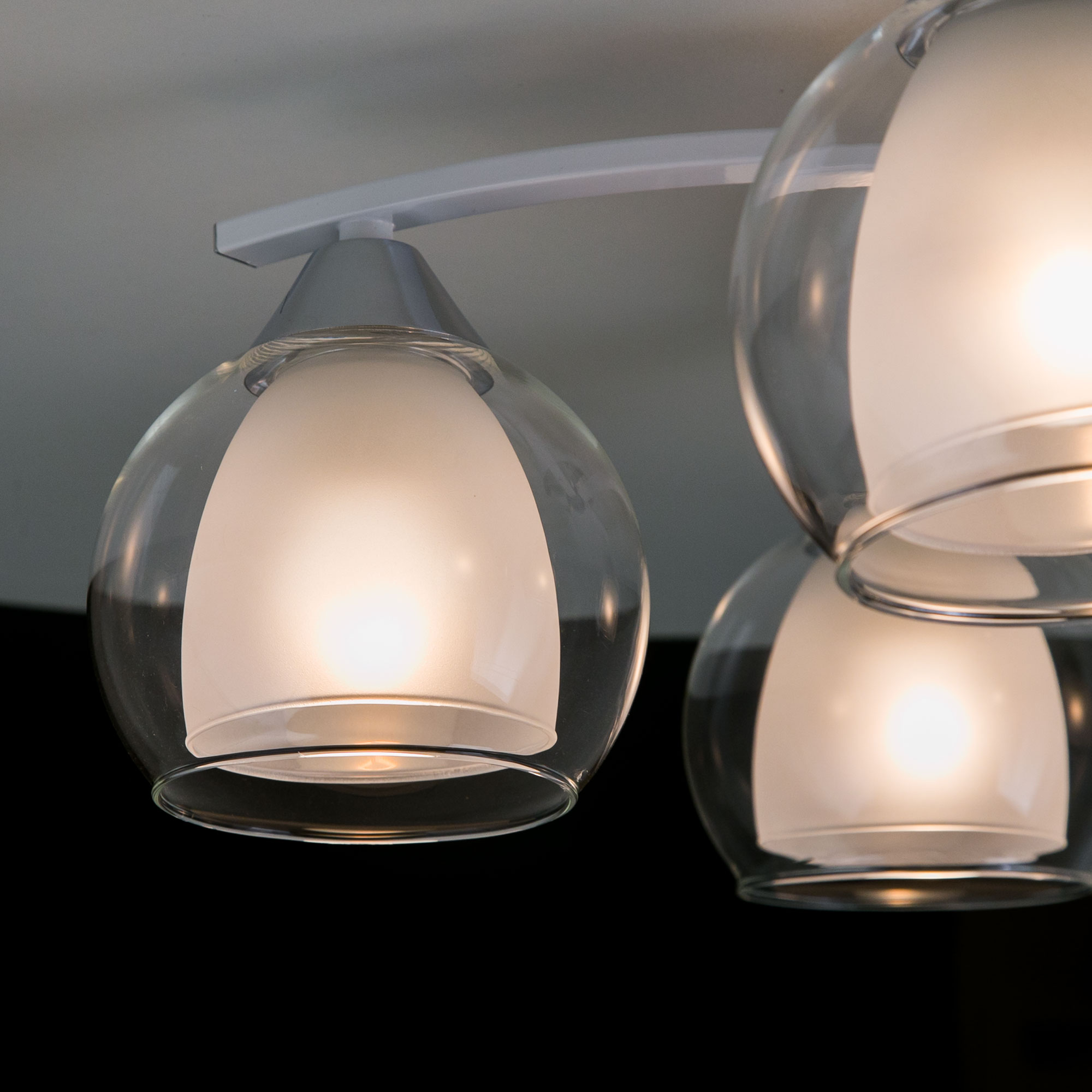 Citilux Кристи CL152150 Люстра потолочная Белая Хром арт. 88415