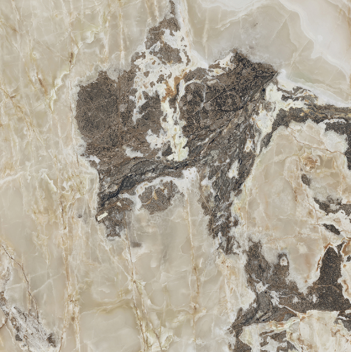 Керамогранит  ONYX&MORE GOLDEN BLEND SATIN 6MM R 120x120 арт. 83978