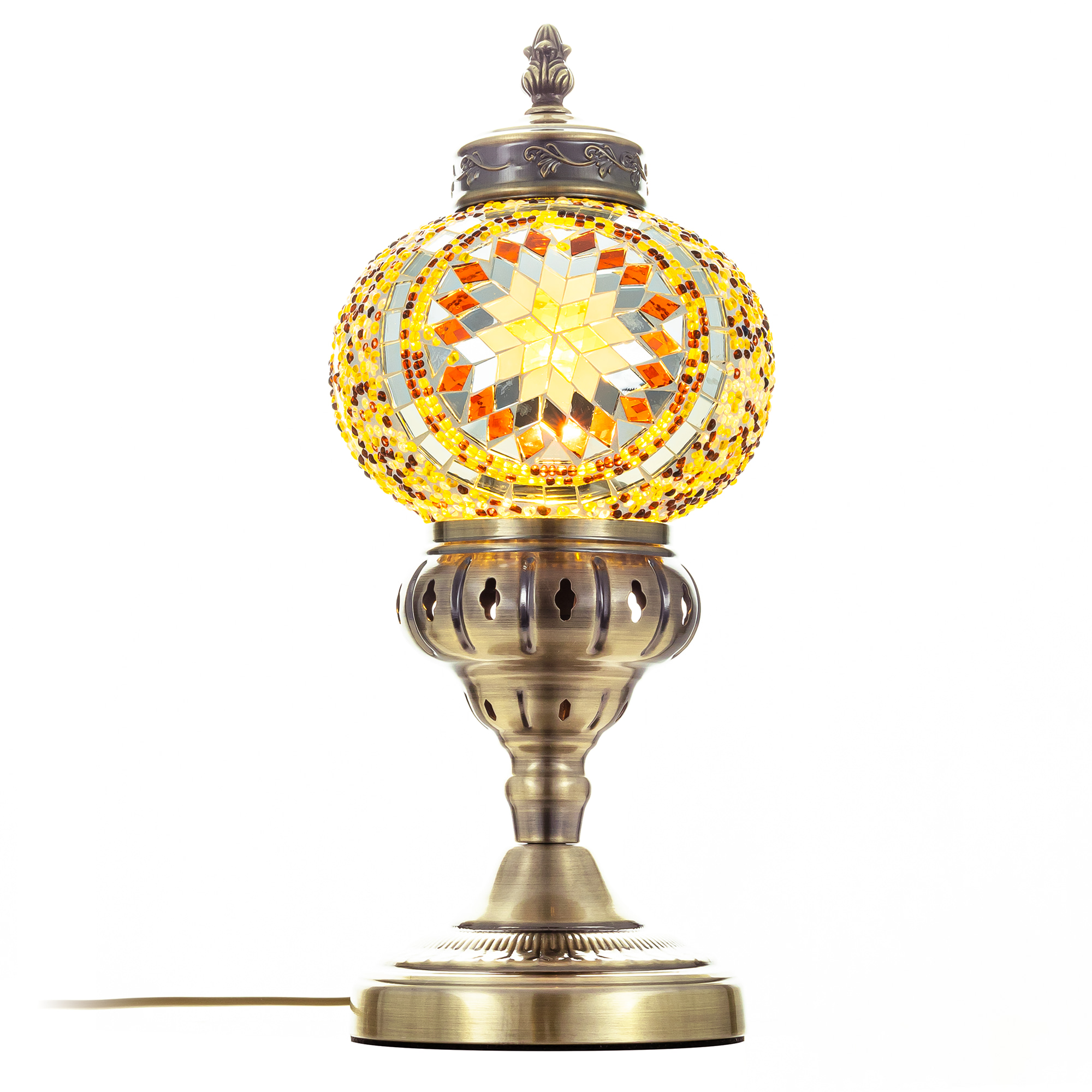 Citilux Каир CL419815 Настольная лампа Мозаика Янтарь арт. 89487
