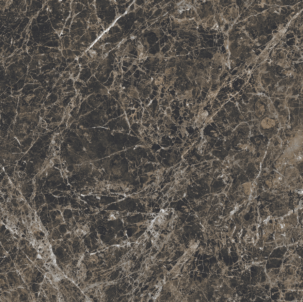 Керамогранит  BIJOUX MARRON IMPERIAL GLO 6MM R 160X160 арт. 84692