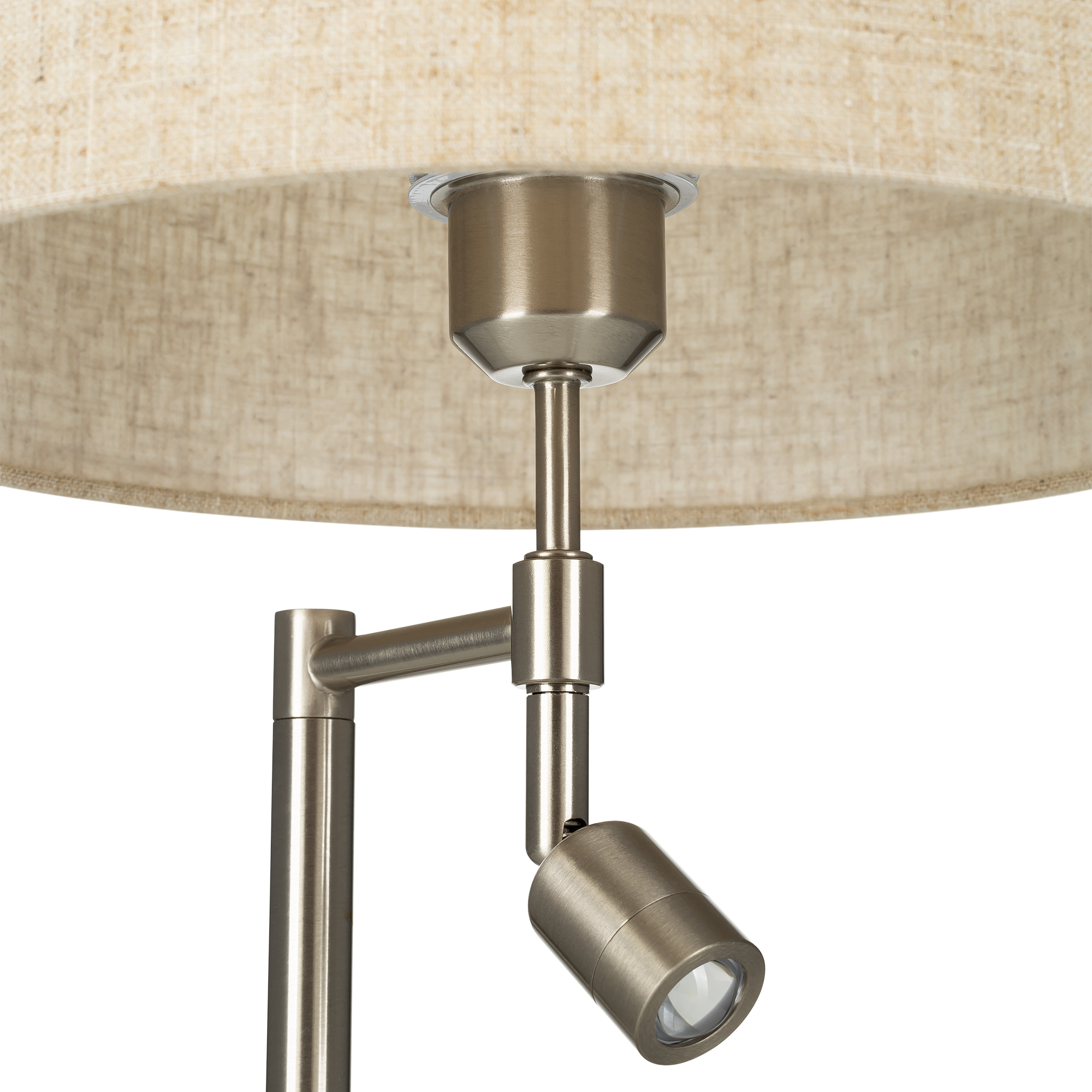 Citilux DUPLET CL801011 Настольная лампа с бежевым абажуром арт. 89398
