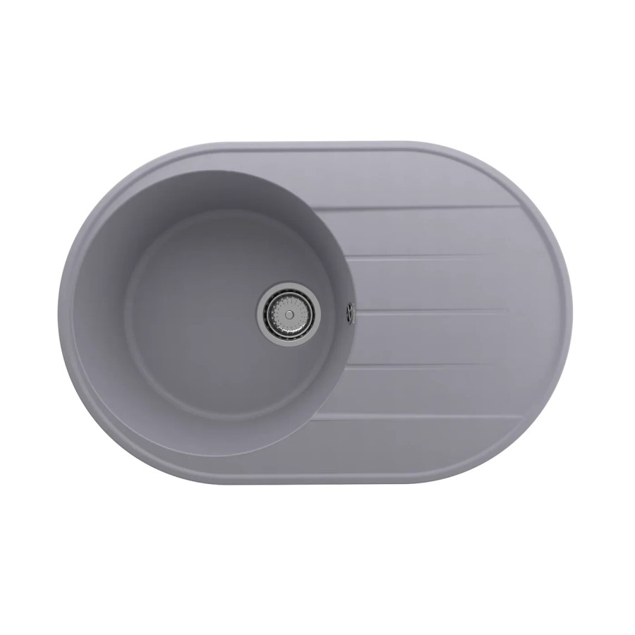 Кухонная мойка Ulgran Quartz Nora 750-05, бетон арт. 184634