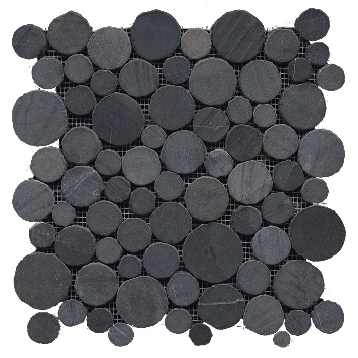 LANTIC PARADISE ROUND STONE NEGRO 31.5x31.5 G-110 арт. 87343