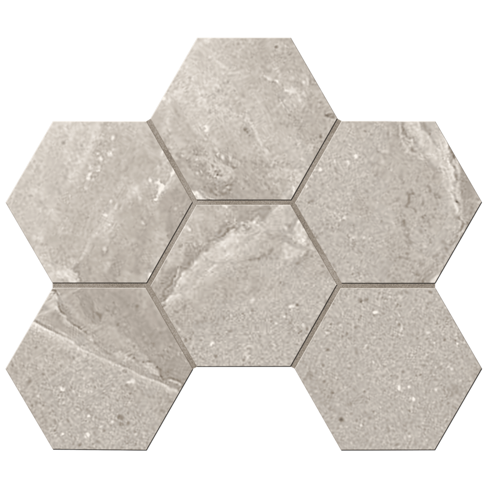 Мозаика KA03 Гексагон 25x28,5 непол.(10 мм) арт. 201971