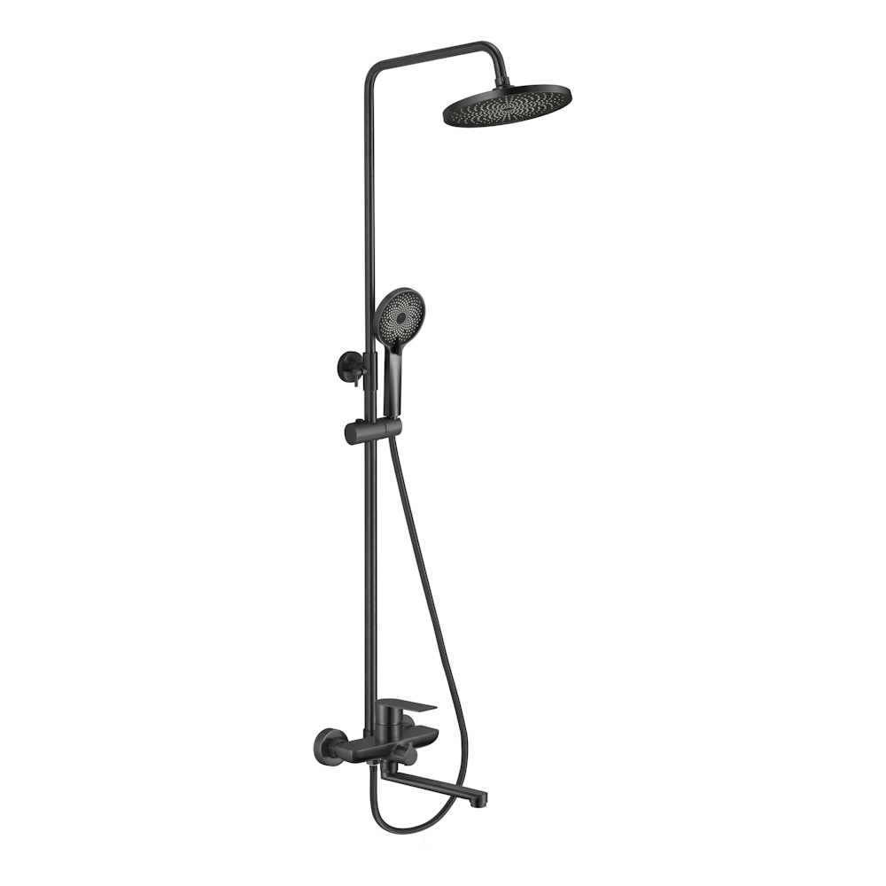 Душевая система Fmark FS8845-25H, черный арт. 192097