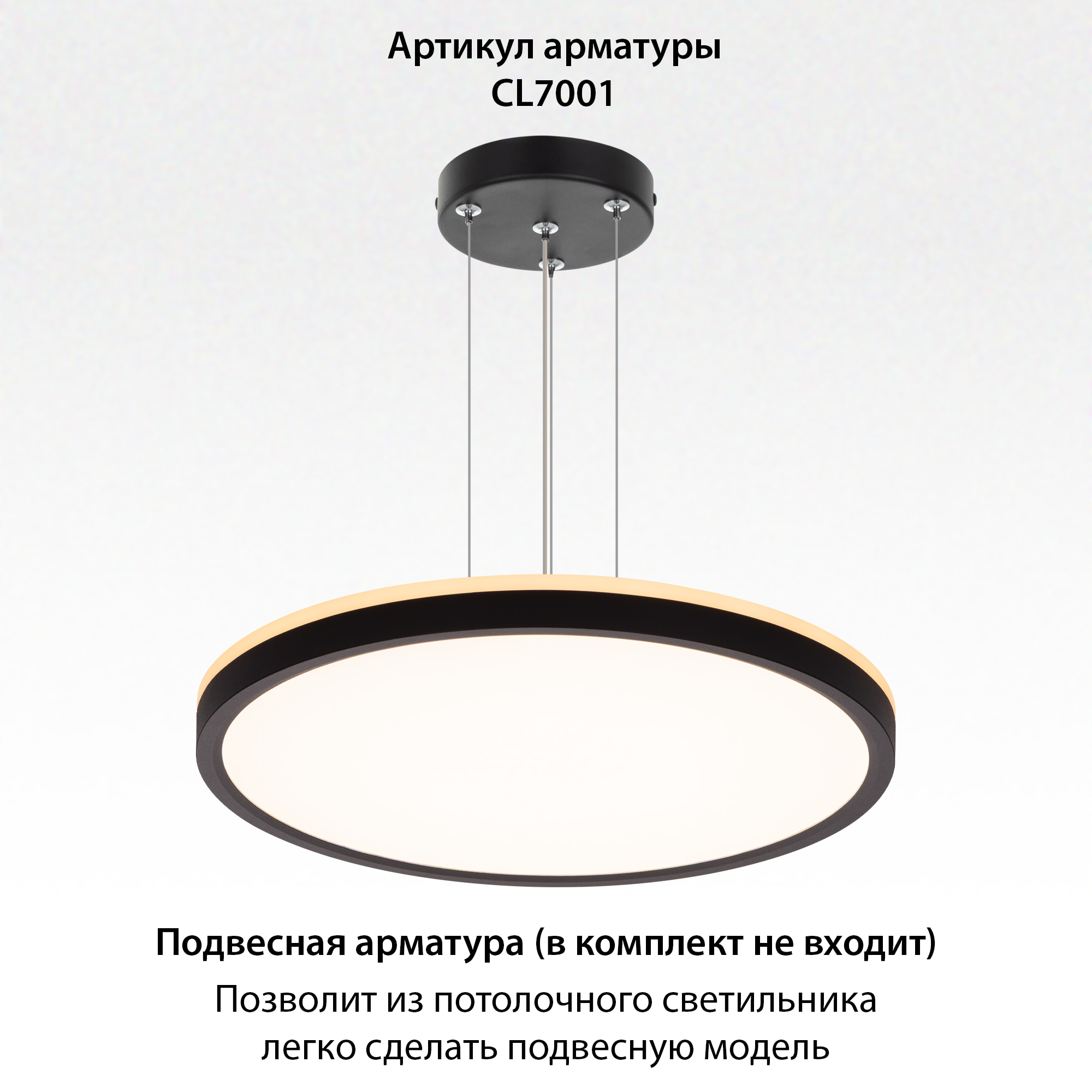Citilux NORMA CL748321 LED Светильник с подсветкой Чёрный арт. 89288