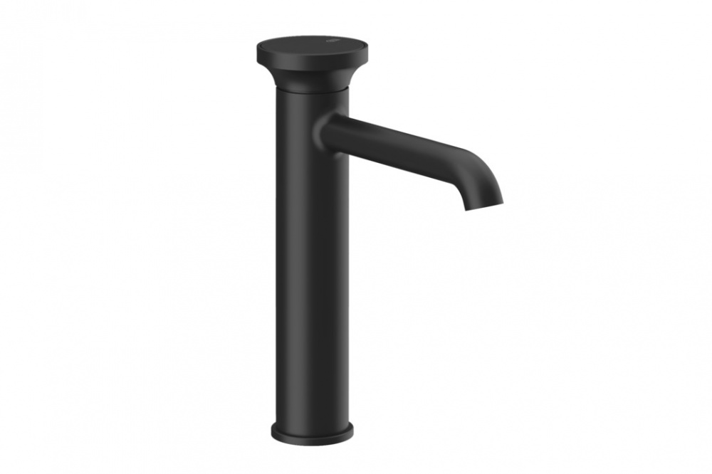 GESSI ORIGINI Смеситель для раковины, H247 мм, вынос 164 мм, БЕЗ ДК, черный XL арт. 35117