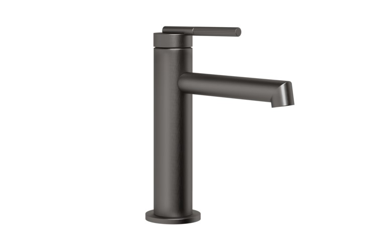 GESSI INGRANAGGIO Смеситель для раковины, БЕЗ ДК, 707 Black Metal Brushed PVD арт. 34794