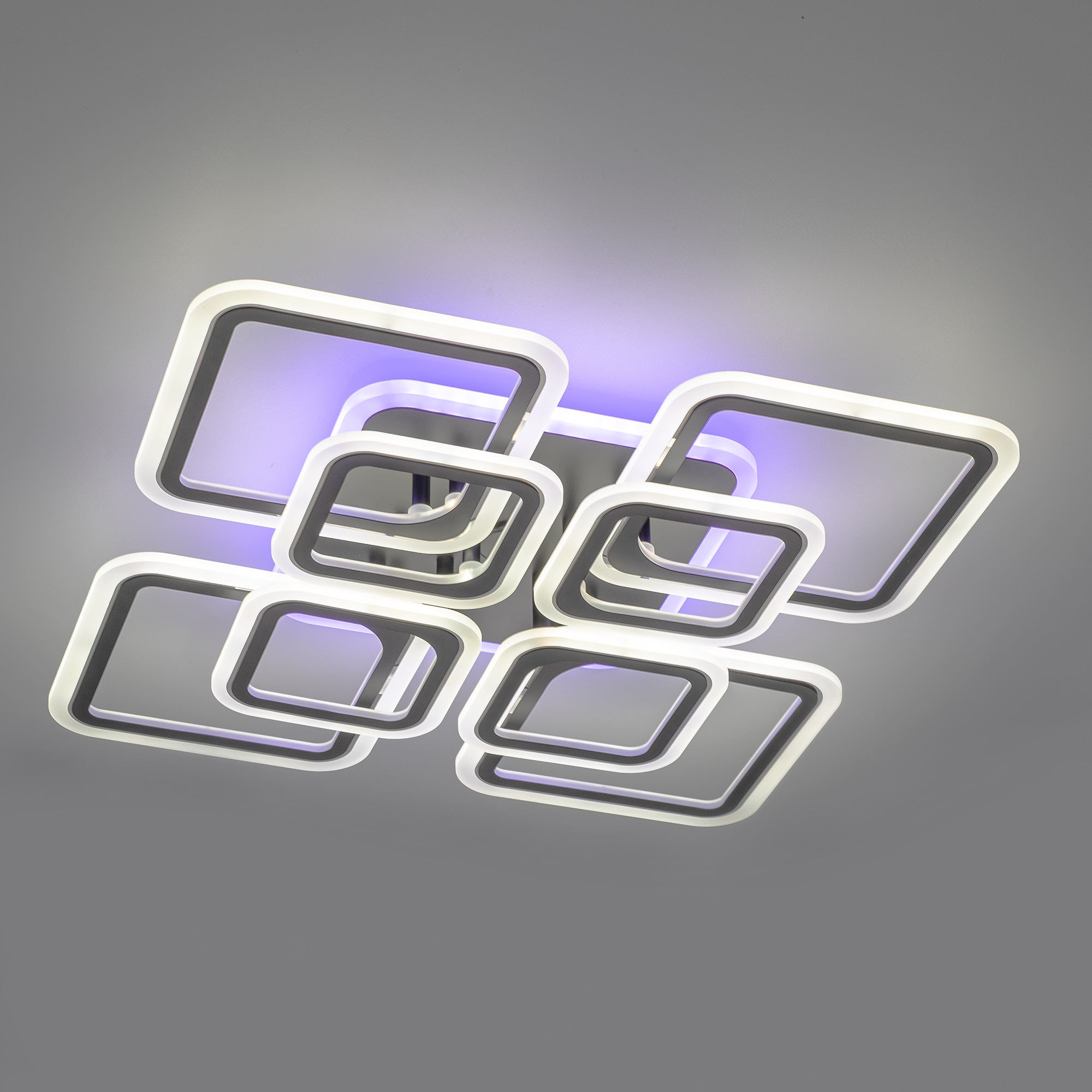 Citilux Марсель Смарт CL232A185E RGB Умная люстра Чёрная арт. 88694