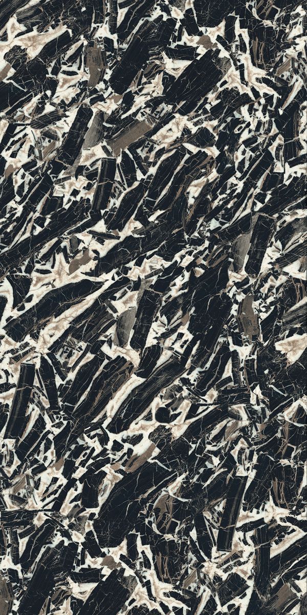 Керамогранит ETOILE BROWN RIVER MAT 6MM 120X240 RET арт. 83594