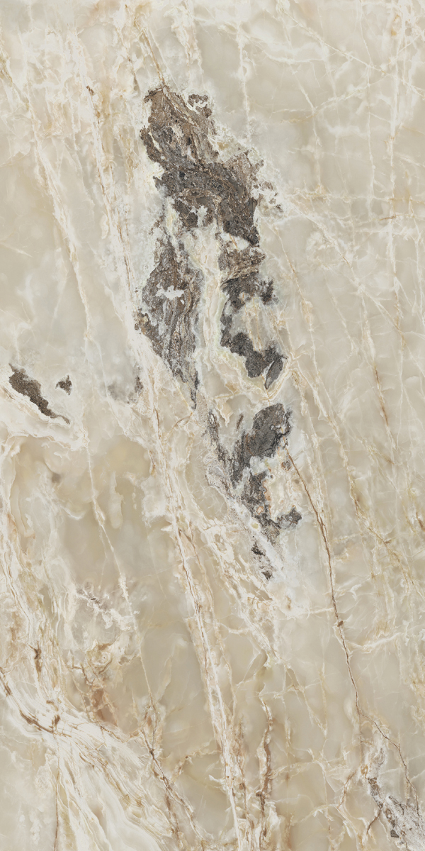 Керамогранит  ONYX&MORE GOLDEN BLEND SATIN 6MM R 120x240 арт. 84028