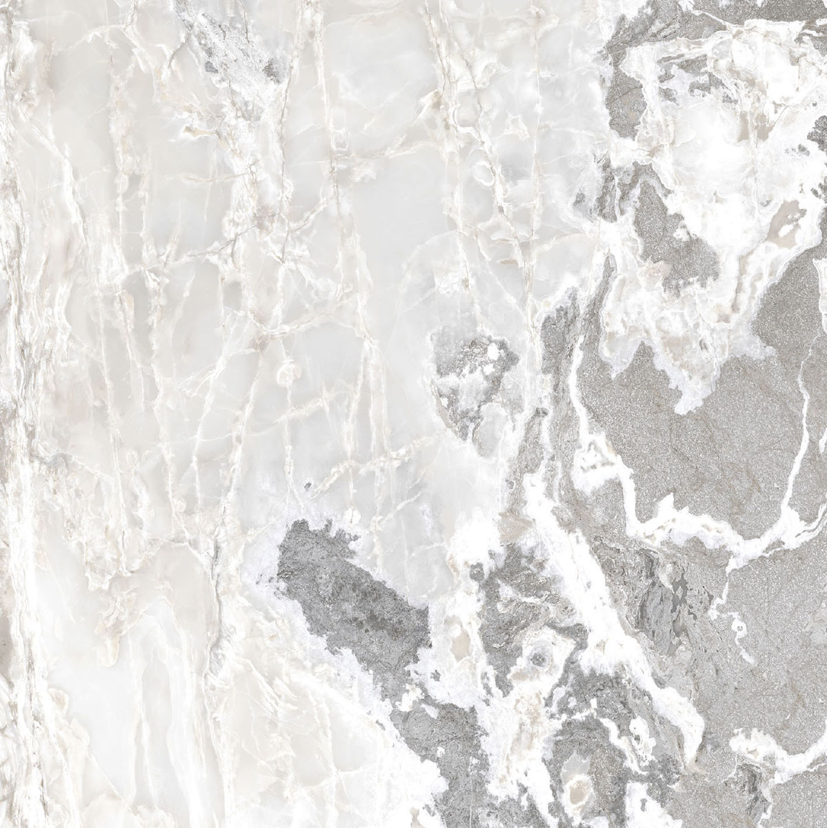 Керамогранит  ONYX&MORE WHITE BLEND SATIN 6MM R 160X160 арт. 84008