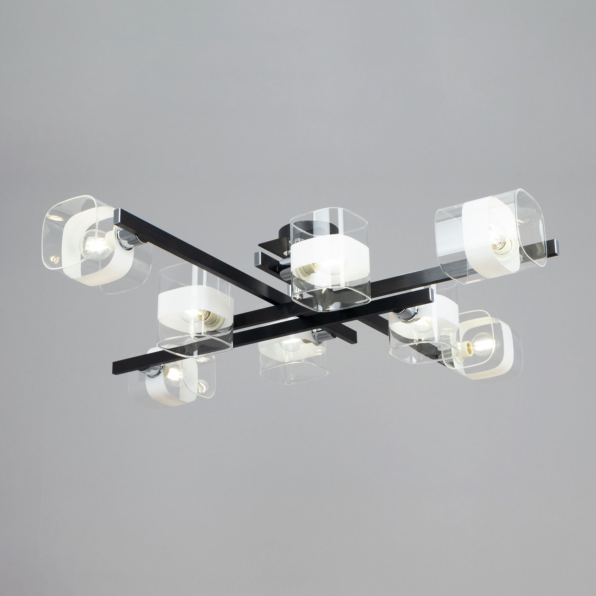 Citilux Вирта CL139282 Люстра потолочная Чёрная арт. 88871