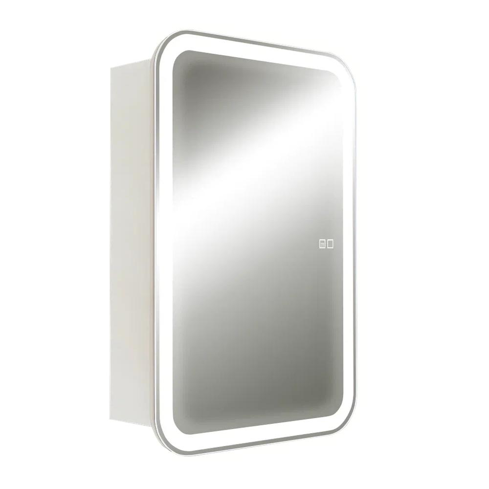 Зеркало-шкаф Silver Mirrors Фиджи - 2 Flip 50 (подогрев, сенсорный выключатель) арт. 179279