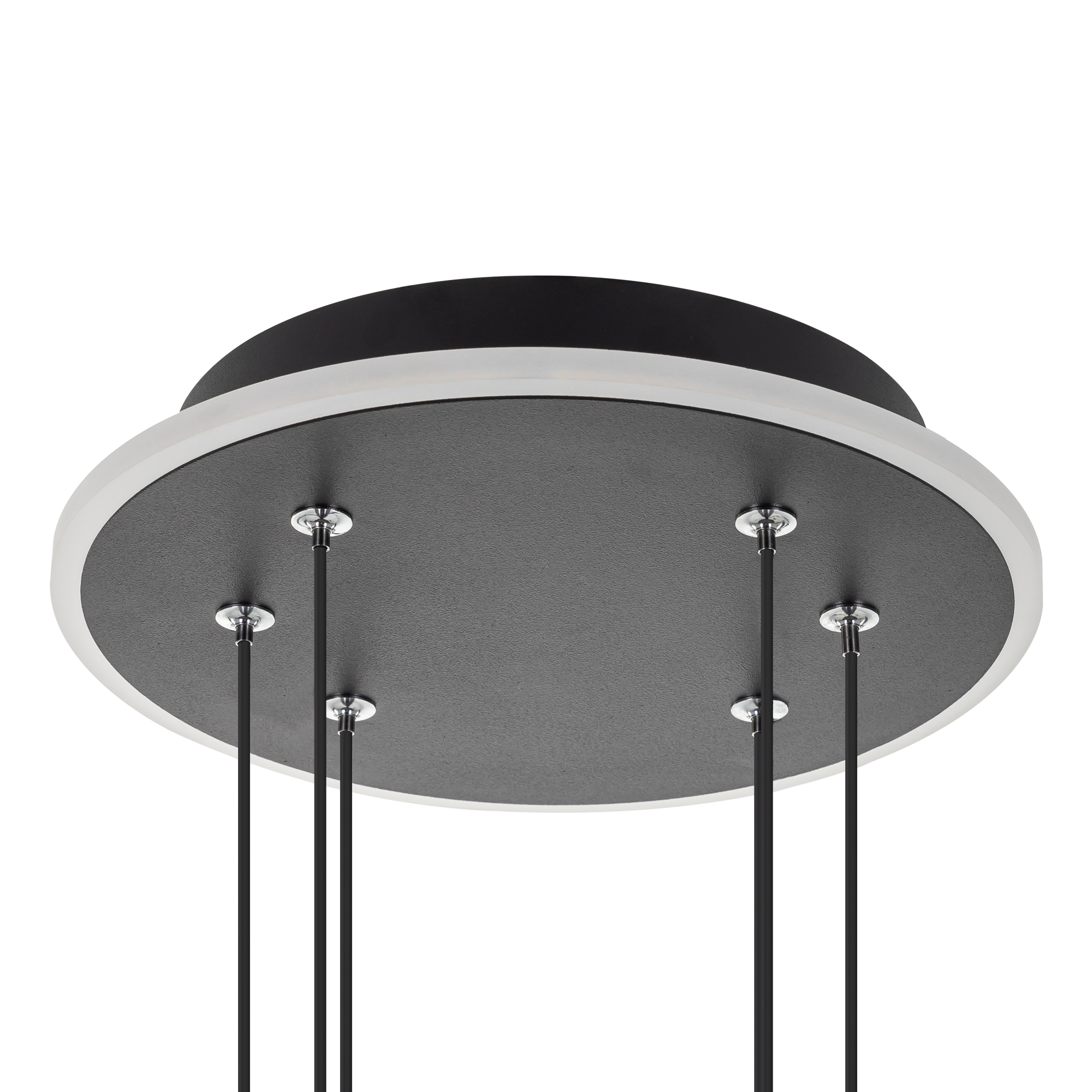 Citilux Trent CL203731 LED Люстра подвесная с пультом Чёрная арт. 89268