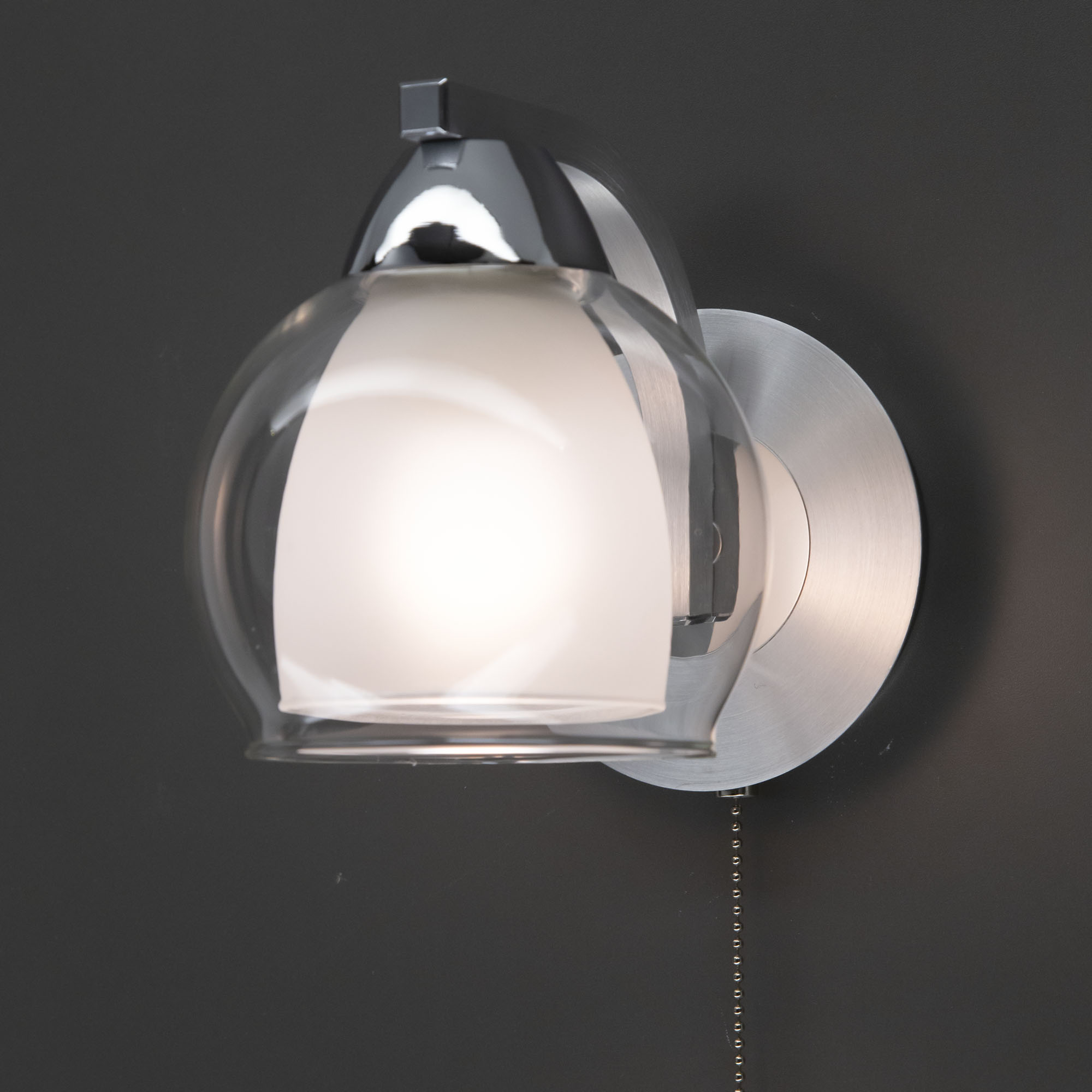 Citilux Кристи CL152317 Бра с выключателем Алюминий Хром арт. 88414