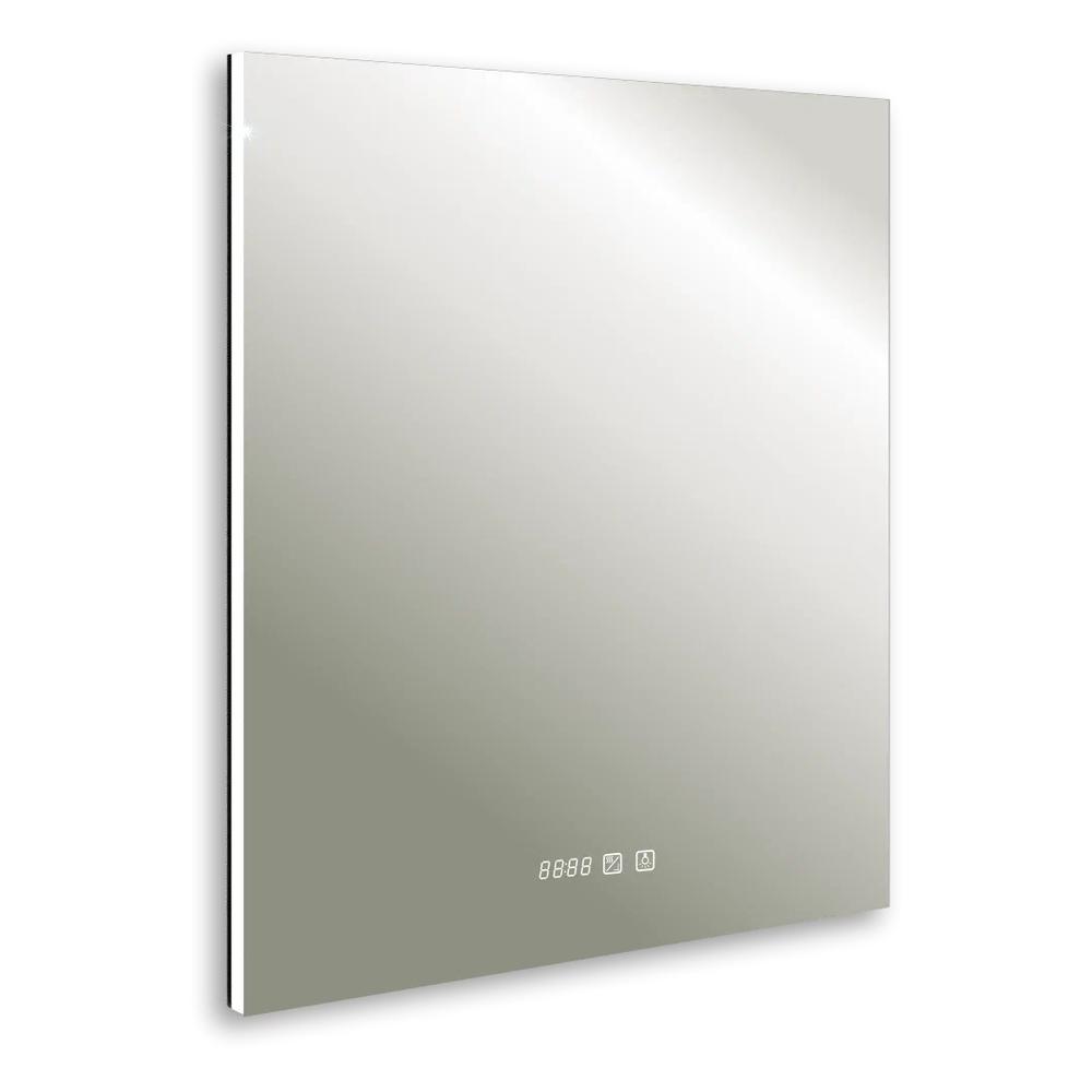Зеркало Silver Mirrors Алмина 600х800 - 3 (подогрев, часы, сенсорный выключатель) арт. 178920