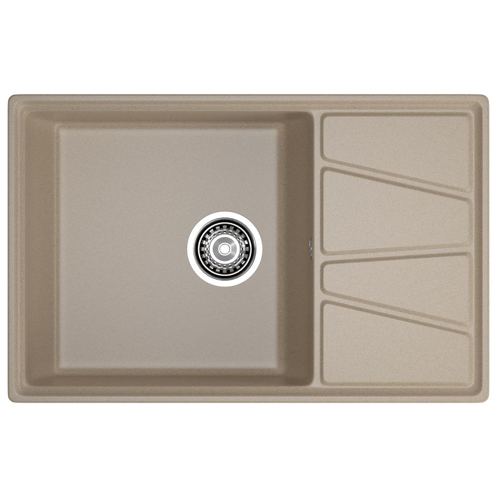 Кухонная мойка GranFest VERTEX 780L, песочный арт. 186689