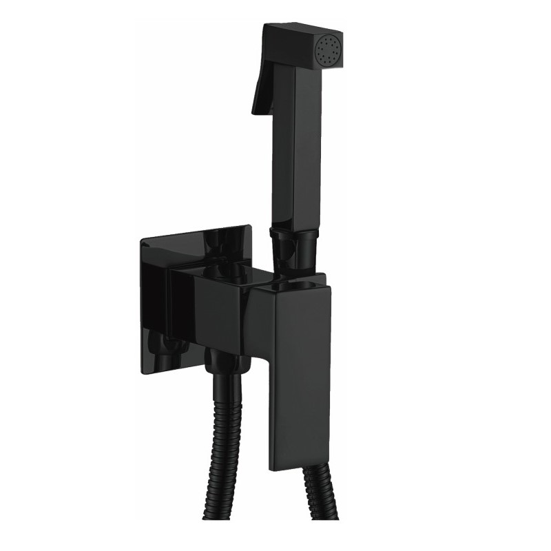 Гигиенический душ со смесителем Haiba HB5512-7, черный арт. 189002
