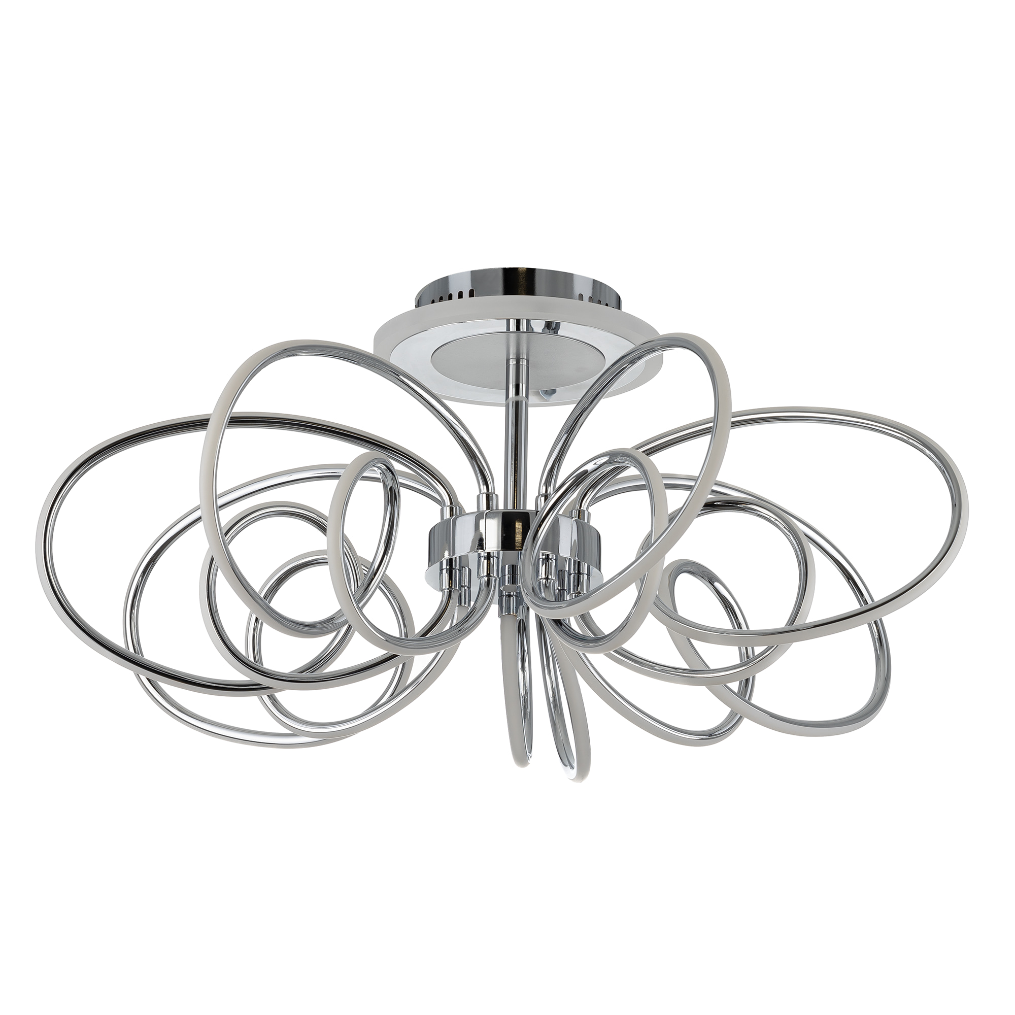 Citilux SALMA SMART CL224A171 RGB LED Умная люстра Хром арт. 89455